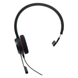 Jabra Evolve 20 Mono UC Auriculares Diadema USB C/A para Oficina/Centro de Llamadas Color Negro