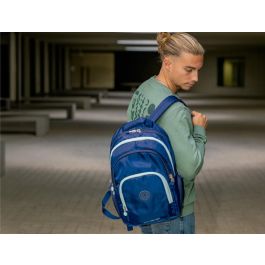 Mochila Antartik Fusion Flex Multibolsillo Azul Marino 19 L 450x180x300 mm