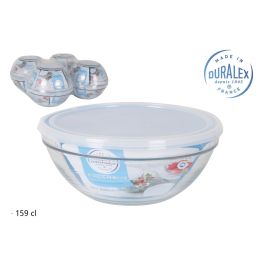 Duralex Fiambrera Red Freshbox 1.6L, Ø20x8.2 cm, Tapa Transparente (8 Unidades) Precio: 32.49999984. SKU: S2212738