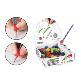 Liderpapel Adaptador Lápiz Educativo para Niños Zurdo y Diestro, Colores Surtidos, Caja de 100 Unidades Precio: 33.4999995. SKU: B125N22FCP