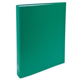 Exacompta Carpeta de 2 anillas redondas 30mm DIN A4, cartón forrado, verde oscuro, lomo 40mm, para documentos de 210x297mm Precio: 2.8900003. SKU: B143KXC6VK