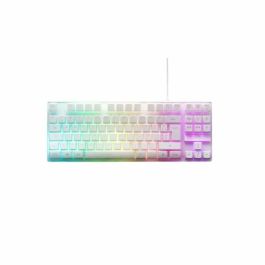 The G-Lab KEYZ-CAESIUMT-W/FR Teclado Gaming Membrana TKL RGB 100% Personalizable Diseño FR Blanco Precio: 43.49999973. SKU: B14Y4C37S5