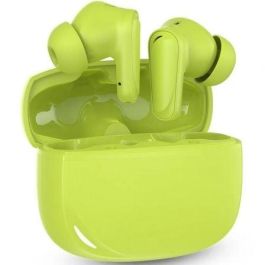 SPC 4630Y Auriculares True Wireless Boost Buds Bluetooth 5.4 con Estuche Carga, ENC, 4 Micrófonos, 30h Autonomía, IPX4, Verde Lima