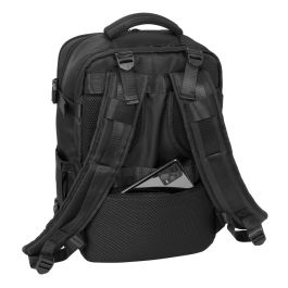 Safta Mochila de Viaje para Cabina, Apta para Portátil de hasta 15,6 Pulgadas, en Color Negro y Dimensiones 440x290x190 mm Safta Mochila de Viaje para Cabina, Apta para Portátil de hasta 15,6 Pulgadas, en Color Negro y Dimensiones 440x290x190 mm