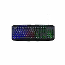 The G-Lab COMBO NATRIUM Pack Gaming 4 en 1: Teclado Retroiluminado Silencioso, Ratón 6400 DPI, Auriculares 50mm, Alfombrilla - Con Cable para PC