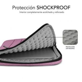Funda Subblim Air Padding 360 Sleeve para Portátiles hasta 14"/ Rosa Funda Subblim Air Padding 360 Sleeve para Portátiles hasta 14"/ Rosa
