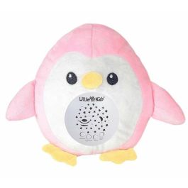 Proyector pingüino rosa musica 22 cm en caja Precio: 19.68999967. SKU: S2427139