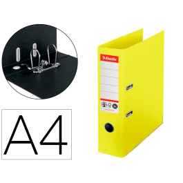 Esselte Archivador de Palanca N 1 CO2 Neutral DIN A4 Cartón Forrado Lomo 75 mm Amarillo Vivida Precio: 5.94999955. SKU: B13BCWSCAS