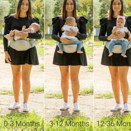 Cinturón Portabebés Evolutivo con Bolsillos Seccaby InnovaGoods