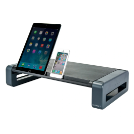 Q-connect Soporte para Monitor Deluxe 486x276x96 mm | Eleva el Monitor a 24''