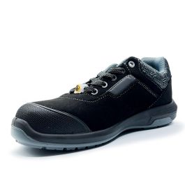 Omp Zapatillas de Seguridad S3 SRC ESD Pro Urban Talla 37 Negro Gris OMPS90023701