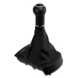 Seat POM40134 Pomo Recambio con Fuelle 5/6 Velocidades para Seat Ibiza 2002-2008 de Símil Piel