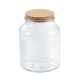 Tarro de vidrio con tapón de corcho 2900 ml - La Mediterranea (6 Unidades) Tarro de vidrio con tapón de corcho 2900 ml - La Mediterranea (6 Unidades)