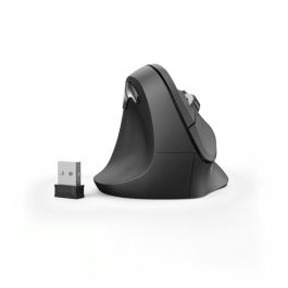 Hama EMW-500L Ratón Inalámbrico Vertical Ergonómico para Zurdos, Sensor Óptico 1800 DPI, 6 Botones, Superficie Engomada, Negro Hama EMW-500L Ratón Inalámbrico Vertical Ergonómico para Zurdos, Sensor Óptico 1800 DPI, 6 Botones, Superficie Engomada, Negro