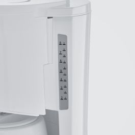 Severin KA 9314 Cafetera de Filtro Duo, 1L (16 Tazas) para Café Molido, 1000W, Blanco