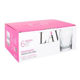 Set de 6 vasos Keops 345 cc - Lav (8 Cajas) Set de 6 vasos Keops 345 cc - Lav (8 Cajas)