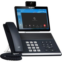 Yealink VP59-TEAMS Teléfono IP Android 8" IPS con Cámara 2MP, Wi-Fi y Bluetooth Negro/Gris