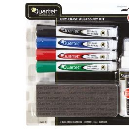 Kit Pizarra Blanca (4 Rotuladores, Borrador, Spray Limpiador) Nobo 1903798 Kit Pizarra Blanca (4 Rotuladores, Borrador, Spray Limpiador) Nobo 1903798
