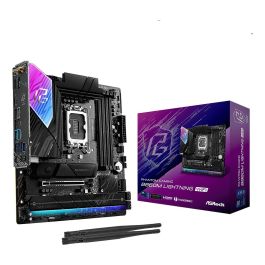 ASRock B860M Lightning WiFi Placa Base Intel LGA 1851 mATX DDR5 HDMI/DP/USB-C Wi-Fi 6E Bluetooth 5.3 Precio: 193.49999955. SKU: B1H8BELHWL