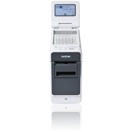 Brother TD-2130N Impresora de Etiquetas Térmica Directa 300 DPI 152.4 mm/s USB Ethernet Negro Gris