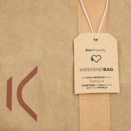 Bolsa de Viaje KSIX WeekendBag Marrón Eco-friendly papel kraft Bolsa de Viaje KSIX WeekendBag Marrón Eco-friendly papel kraft