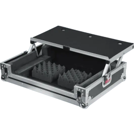 Gator Flightcase Controlador Pequeño Gtour Compatible con Numark Mixtrack Quad, Pioneer DDJ-SB, Denon DN-MC6000 MK2, Akai MPK249, J Audio Encore 2000