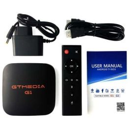 ANDROID TV BOX GTMEDIA G1 - 4K - QC 1.5GHZ - 8GB - 1GB RAM - HDMI - LAN - WiFi - MICRO SD - ANDROID - MANDO A DISTANCIA ANDROID TV BOX GTMEDIA G1 - 4K - QC 1.5GHZ - 8GB - 1GB RAM - HDMI - LAN - WiFi - MICRO SD - ANDROID - MANDO A DISTANCIA