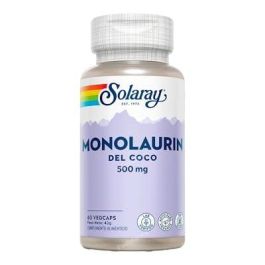 SOLARAY Monolaurin 500 mg. Apoyo del sistema inmune, ácido láurico del coco, 60 cápsulas vegetales Precio: 20.6900001. SKU: B17RQFQXZR