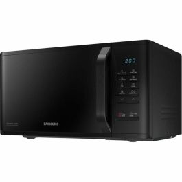 Samsung MG23K3513AK Microondas con Grill, 23L, 800W, Panel Electrónico, Cavidad Cerámica Enamel, Negro