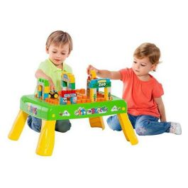Molto Mesa de Actividades de Plástico con Luces y Sonidos para Bebés, Incluye 24 Piezas y Coche, a partir de 1 Año Molto Mesa de Actividades de Plástico con Luces y Sonidos para Bebés, Incluye 24 Piezas y Coche, a partir de 1 Año