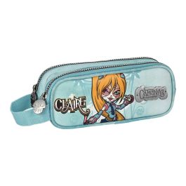 Estuche Escolar Catrinas Claire, Noelia & Lila Azul (21 x 8 x 6 cm) Precio: 6.59000001. SKU: S4305712