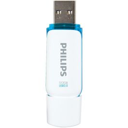 Philips FM51FD75B Memoria USB 512GB USB 3.2 Gen 1 Snow Edition Spring Green Blanco