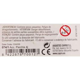 Cayro Accesorios Parchís para 4 Jugadores en Caja de Plástico