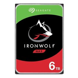 Seagate ST6000VN006 Disco Duro Interno IronWolf 6 TB 5400 RPM 256 MB 3.5" SATA III para NAS Precio: 163.50000007. SKU: S55169727
