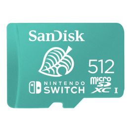 SanDisk SDSQXAO-512G-GNCZN Tarjeta MicroSDXC de 512 GB, UHS-I, Velocidad de Lectura 100 MB/s