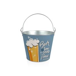 Inde Cubo para Hielo Redondo, 5 Litros, Capacidad 5L, Diámetro 22.5 cm x Altura 18.5 cm (8 Unidades)