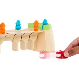 Mattel Games Hrc09 Juego Cocodrilo Comilón, sé el primero en cruzar el puente evitando al cocodrilo acechando, +5 años