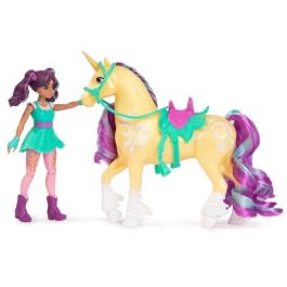 Spin Master Academia Unicornio Ava Y Leaf Figura 6069631, Muñeca Articulada Para Niños +4 Años