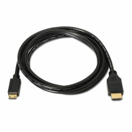 AISENS - CABLE HDMI A MINI HDMI ALTA VELOCIDAD / HEC, A/M-C/M, NEGRO, 1.8M