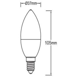 Panasonic-Panalight LDAHV5L27CFE142EPL-ECO-4x Lámpara LED Vela Frost E14 4W 2700K Pack de 4 Panasonic-Panalight LDAHV5L27CFE142EPL-ECO-4x Lámpara LED Vela Frost E14 4W 2700K Pack de 4