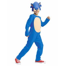 Sega Disfraz Sonic la Película Basic Talla 3-4 Años Azul Sega Disfraz Sonic la Película Basic Talla 3-4 Años Azul