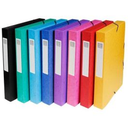 Carpeta De Proyectos Exacompta Exabox Cartulina Lustrada Nature Future A4+ Gomas 4 Cm Surtido (8 Col.) Precio: 5.89000049. SKU: B146XLTDQ8
