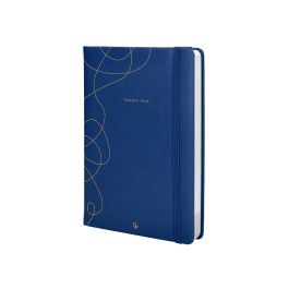 Agenda Encuadernada Liderpapel Efira A5 2025 Dia Pagina Color Azul Papel 70 gr