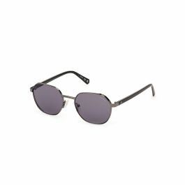 Guess Gafas GU00116 08A Gafas de Sol Redondas para Hombre con Montura Metálica Plateada y Cristales Gris Humo 51 mm Precio: 45.78999975. SKU: B1EPV4BZW6