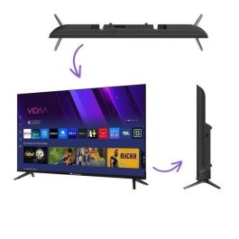 Continental Edison CELED40SVFHD25B6 Televisor LED Smart Life FHD 40" (101 cm) con 3 HDMI y 2 USB, Negro