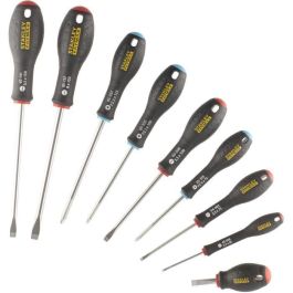 Juego de 9 destornilladores - STANLEY FATMAX - FMHT65424-0 - Electricista + Mecánico + Pozidriv Juego de 9 destornilladores - STANLEY FATMAX - FMHT65424-0 - Electricista + Mecánico + Pozidriv