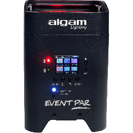 Algamlight Par de 6 Led 12W con Batería RGBWAUV IR y DMX Sin Cable para Escenarios
