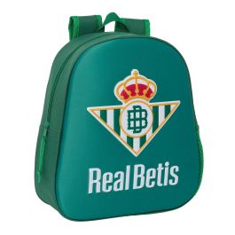 Safta Mochila 3D Real Betis Balompié 27x33x10cm Safta Mochila 3D Real Betis Balompié 27x33x10cm