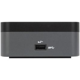 Targus DOCK570EUZ Docking Station Alámbrica Negra con 4 HDMI y 4 DisplayPort, Compatible con Windows y Mac OS