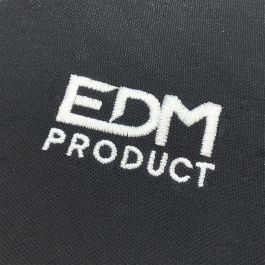 *merchandising* polo negro talla-XXL manga corta bordado edm *merchandising* polo negro talla-XXL manga corta bordado edm